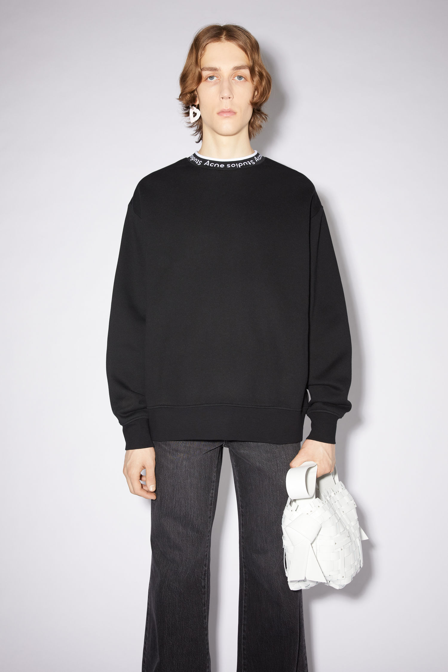 Acne studios shop logo crewneck